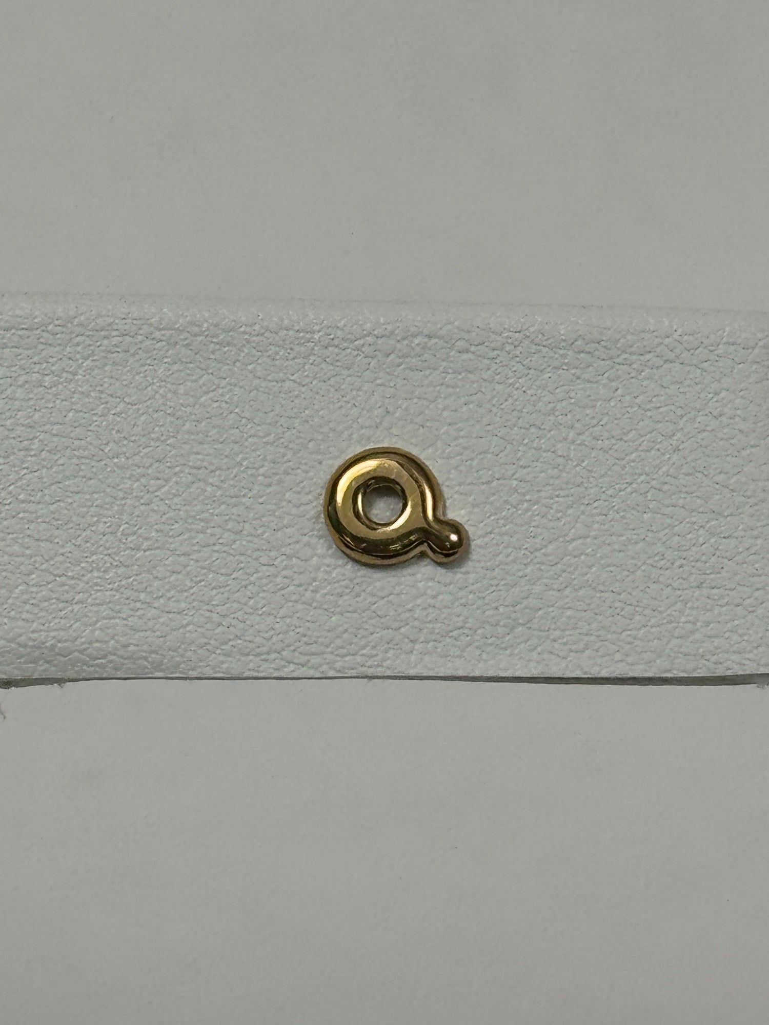 Tiny Bubble Tea Stud | 10K Yellow Gold