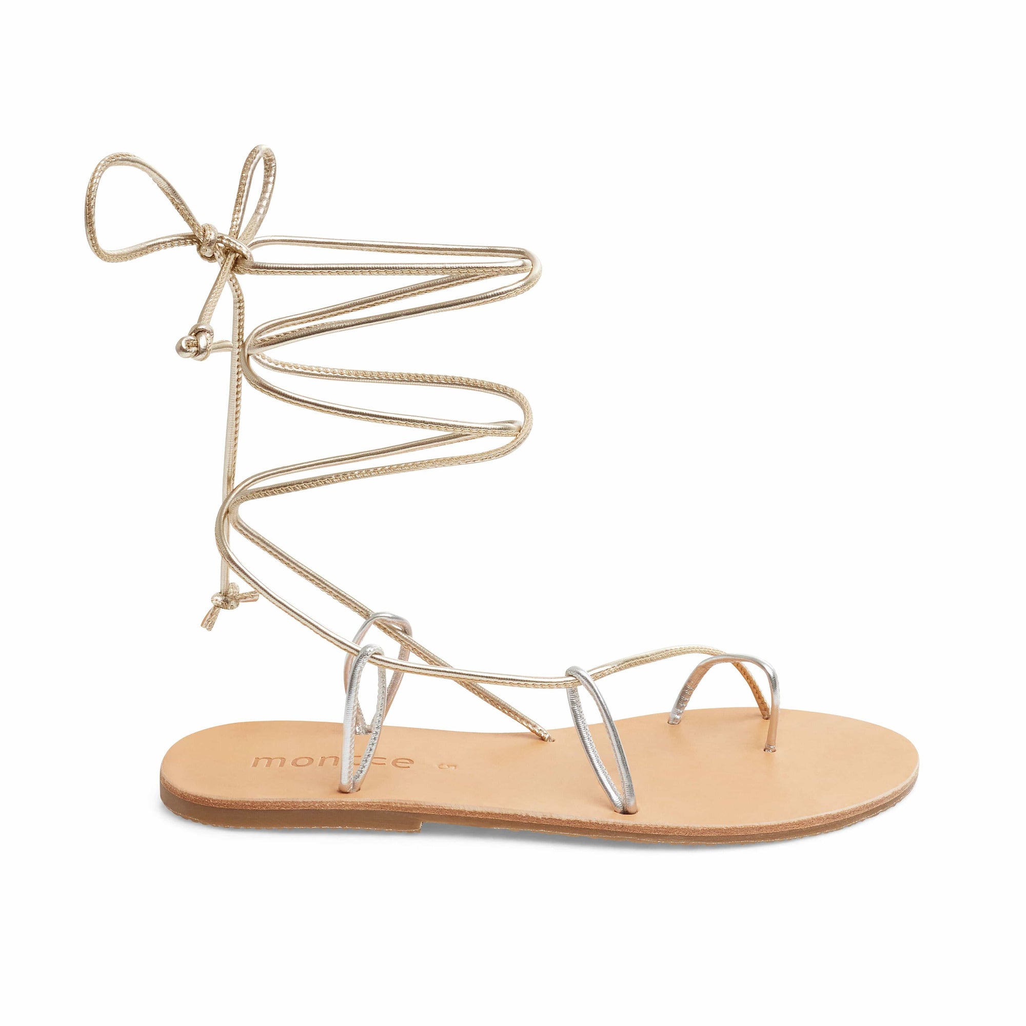 Montce x Madeira Sandals | Metallic Cord