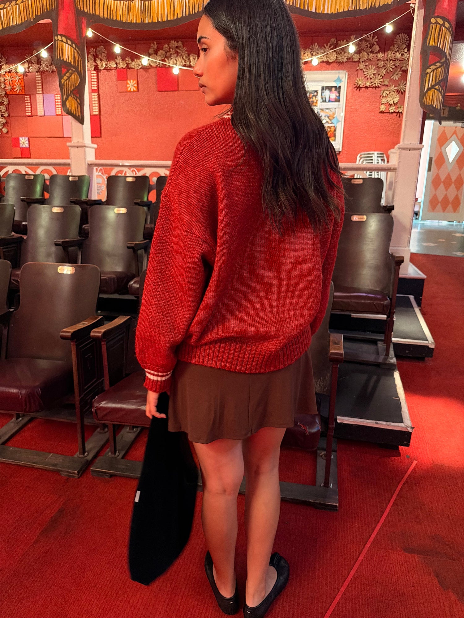 Shani Sweater | Cherry