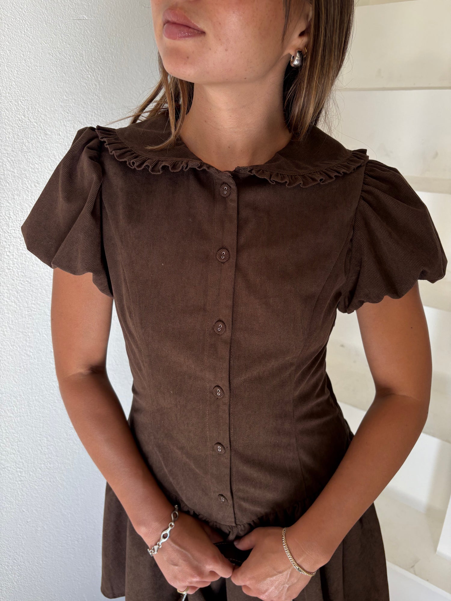 Nellie Dress | Brown