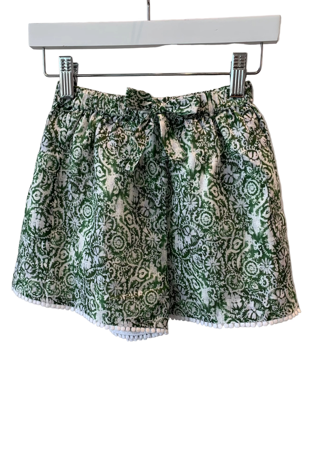 Mini Lulu Shorts | Sage Scroll