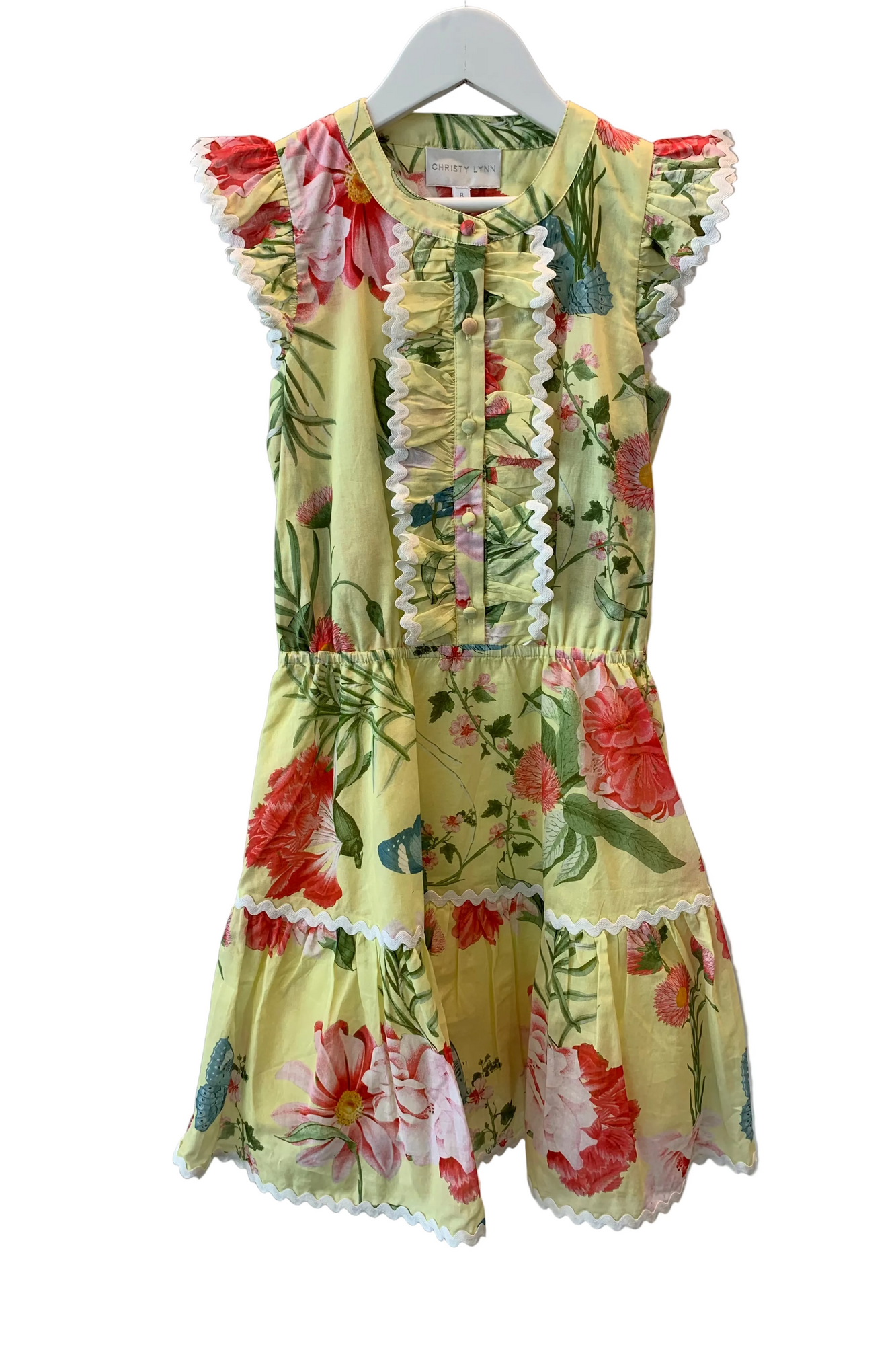 Mini Amber Dress | Monarch Yellow