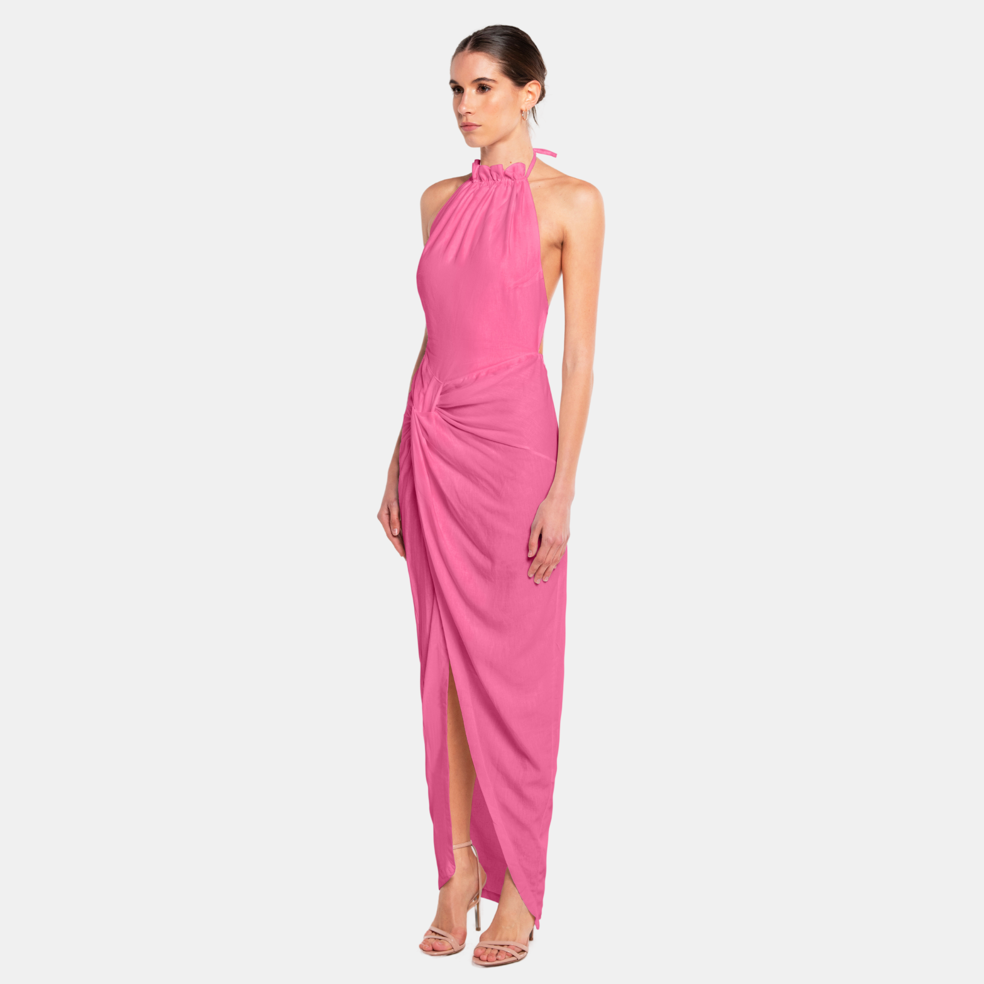 OW Collection ISLA Dress Account 126 - Hot Pink