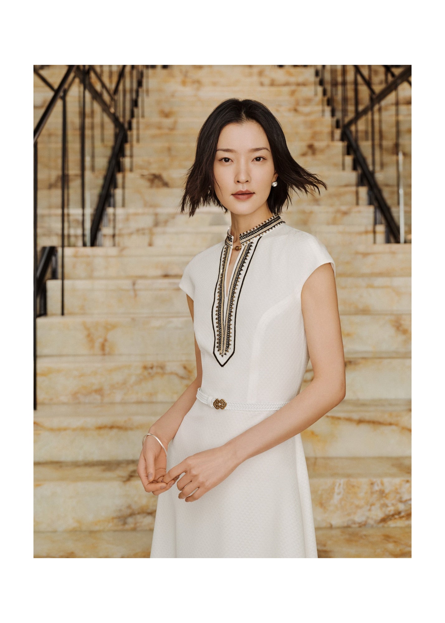 Icon Dress | White