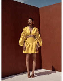 Inda Crop Top | Gold