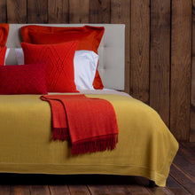 Tokyo Bed Blanket | Beige/French Yellow