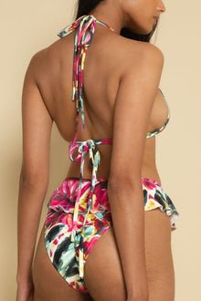 Euro Bow Bikini Top | Isla Floral
