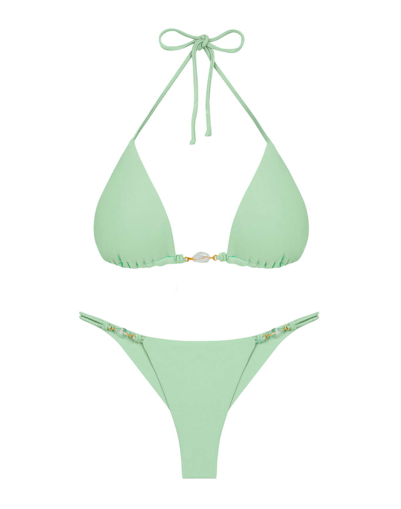 Ivy Detail Bottom | Cheeky | Pastel Mint