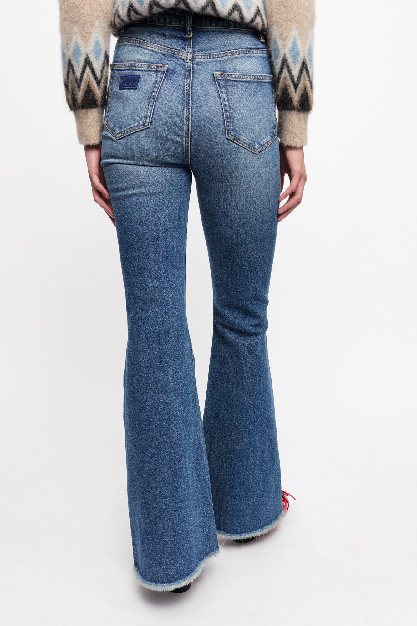 Stretch Future Denim Goddi HW | Mid Blue Vintage