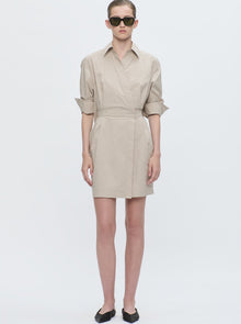 Jaxina Wrap Dress | Safari