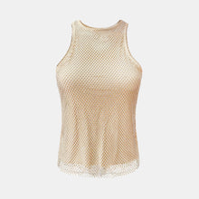 OW Collection JINX Embellished Tank Top Account 036 - Tan