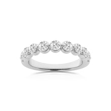 1.00 CT Round Lab-Grown Diamond | Wedding Band Ring | 14K White Gold | G Color | SI Clarity