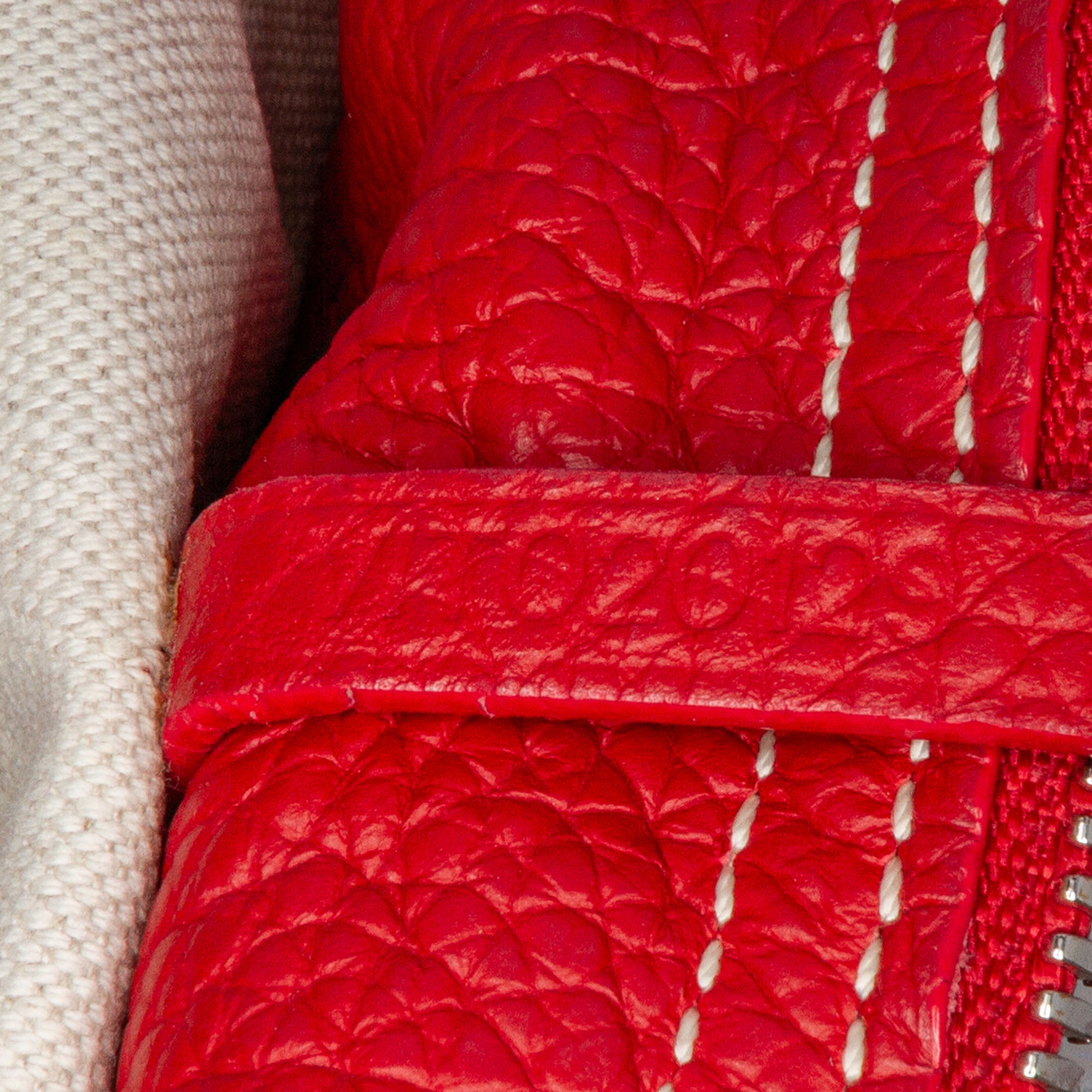 Goyard | Pre-Owned Goyardine Sac Hardy Pet Carrier PM | Red