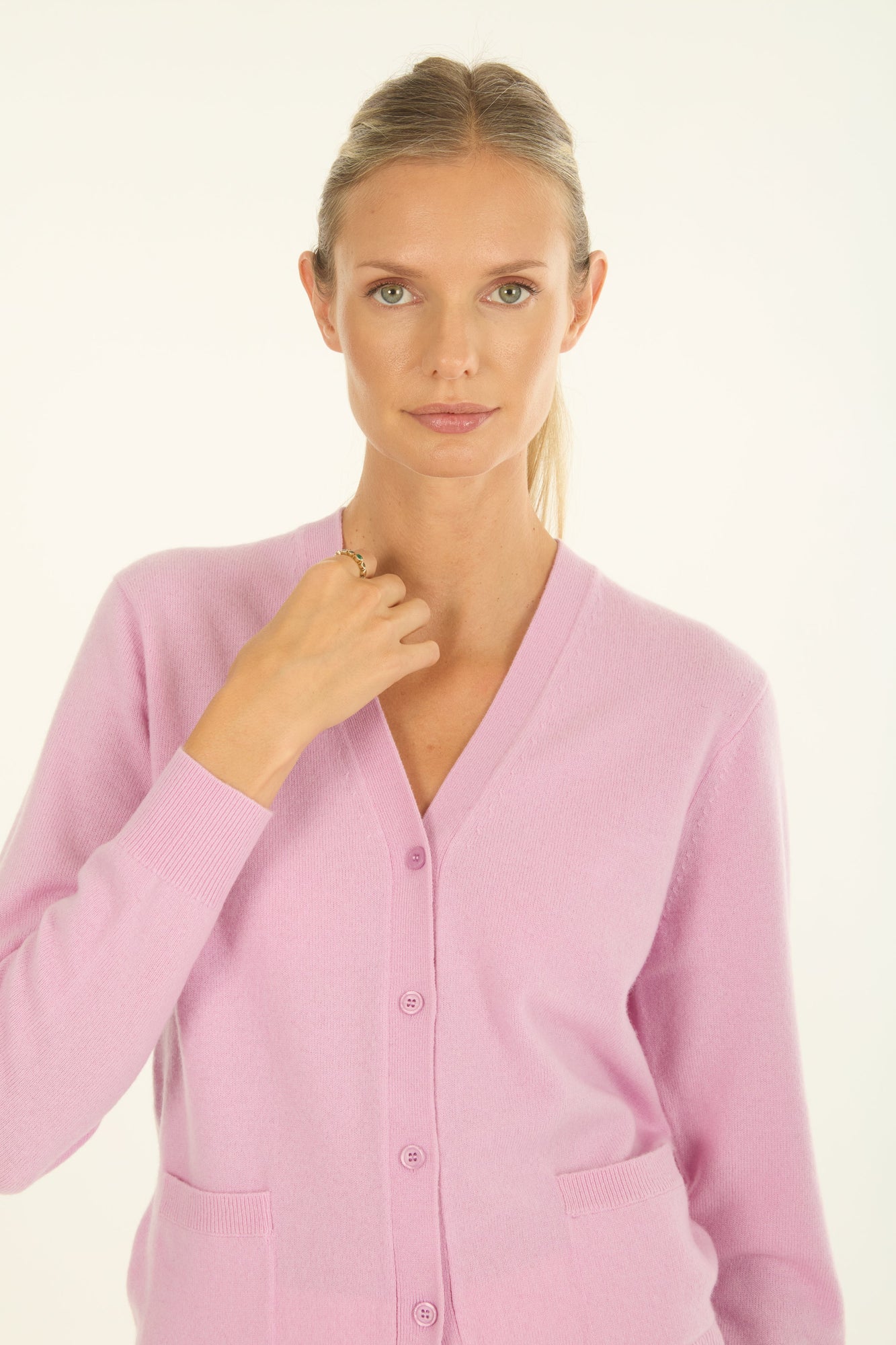 Jacqueline Cardigan | Pink Lilac