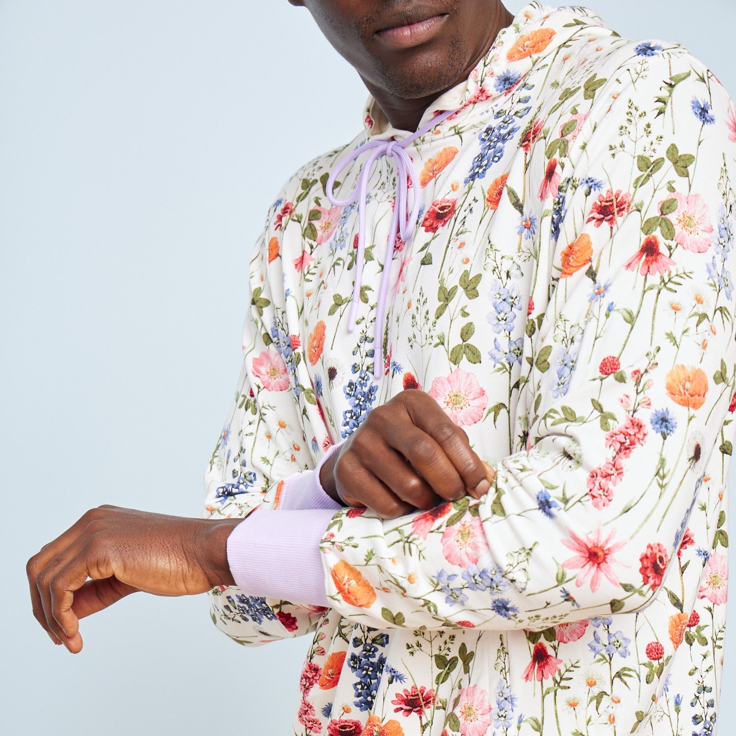 Modal French Terry House Hoodie | Bouquet