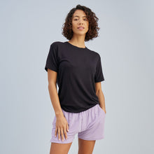 Modal French Terry House Shorts | Lavender/Mint