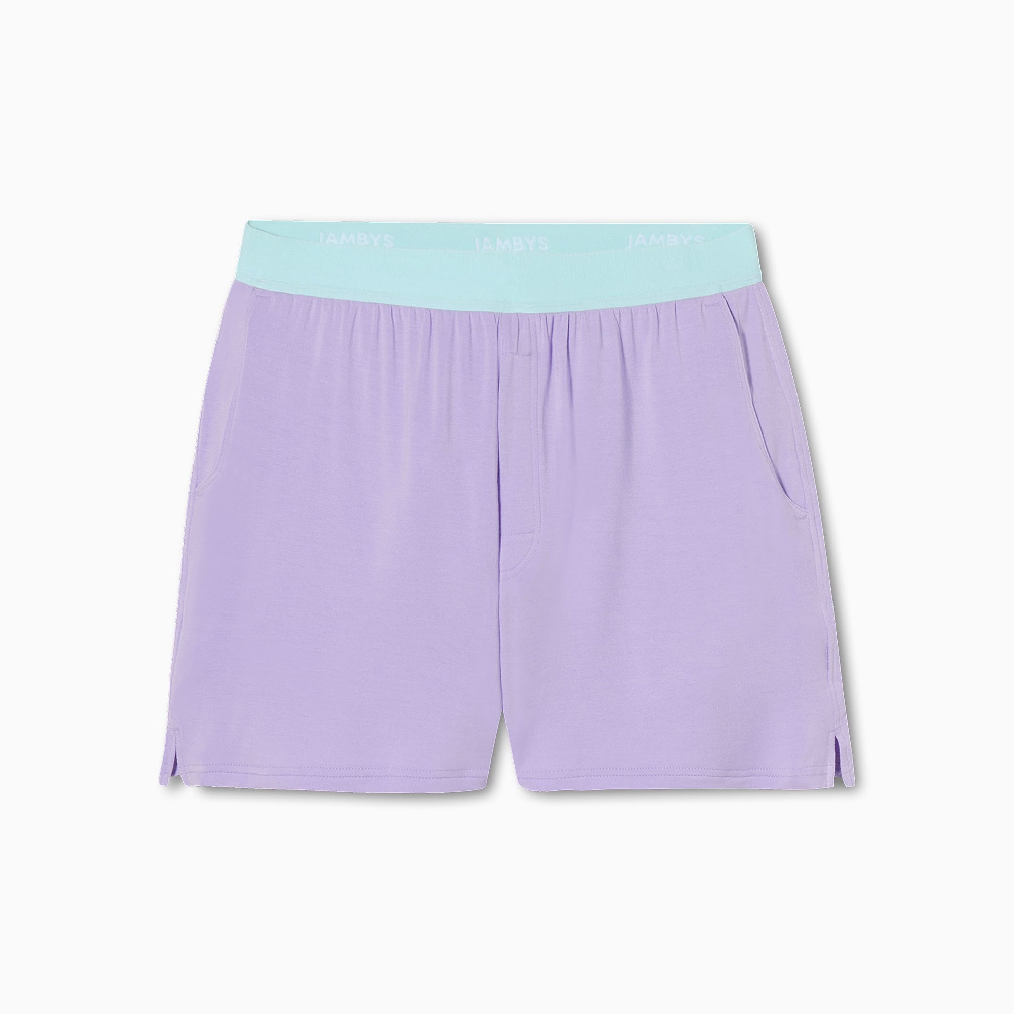 Modal French Terry House Shorts | Lavender/Mint