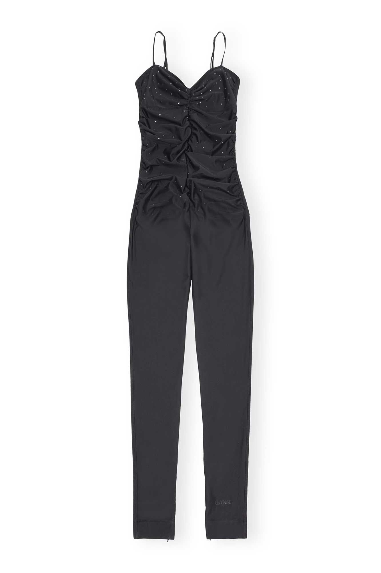 Jersey Tech Jersey Tech Full Length Bodysuit | Black