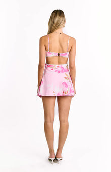 Josie Floral Mini Dress | Pink