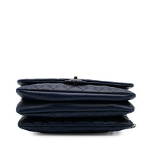 Chanel | Pre-Owned Jumbo Quilted Calfskin Tender Touch Flap | Blue/Midnight Blue