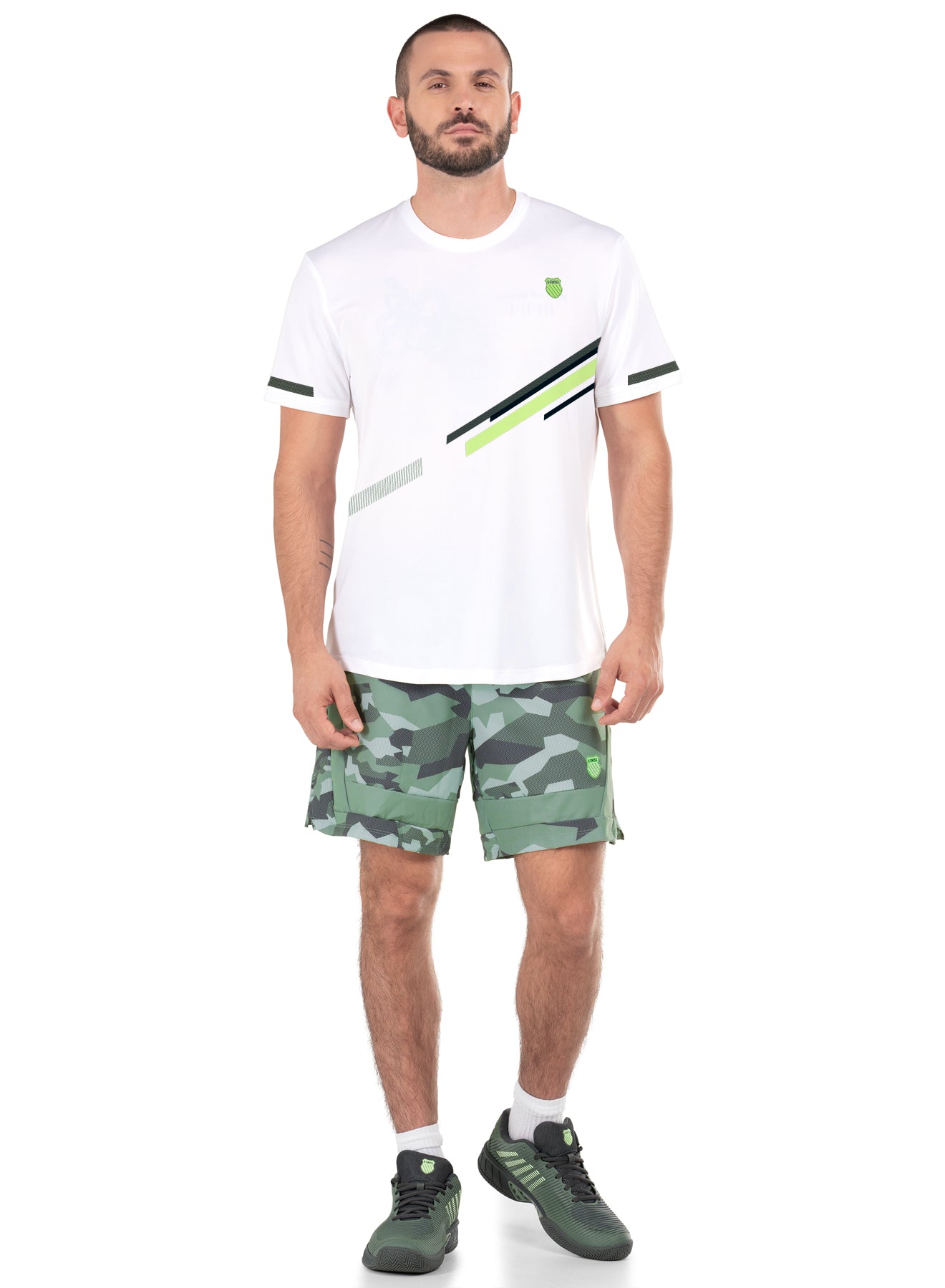 K-swiss | Men | Dynamic Stripe S/S | White