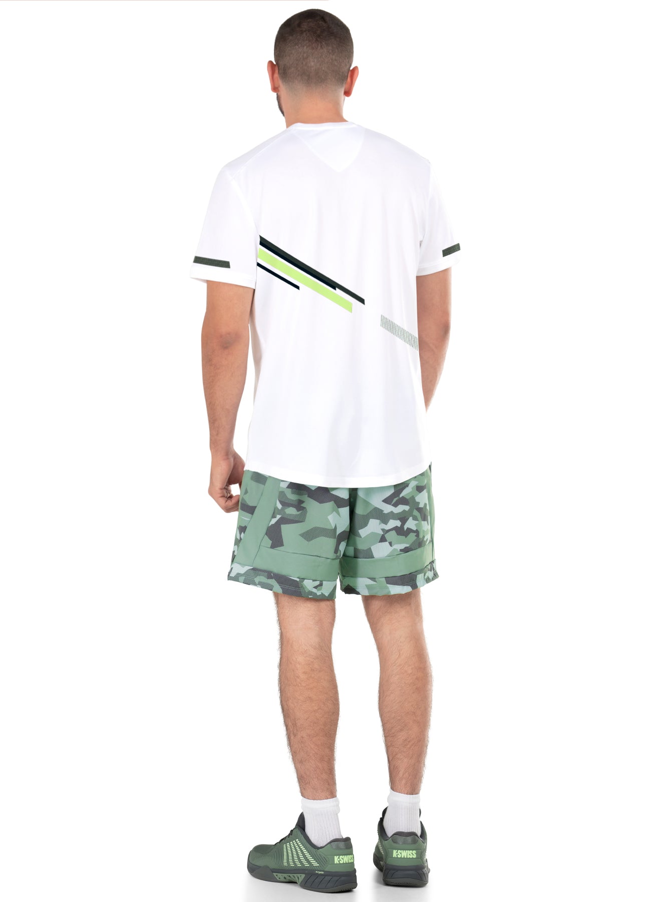 K-swiss | Men | Dynamic Stripe S/S | White