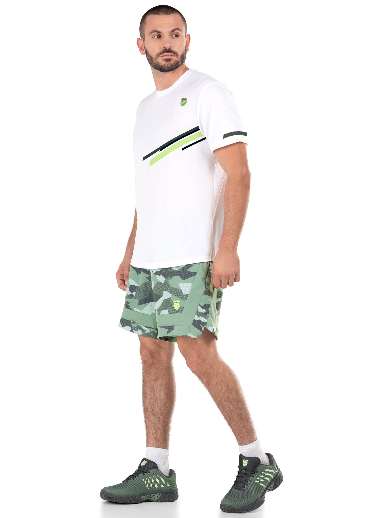 K-swiss | Men | Dynamic Stripe S/S | White