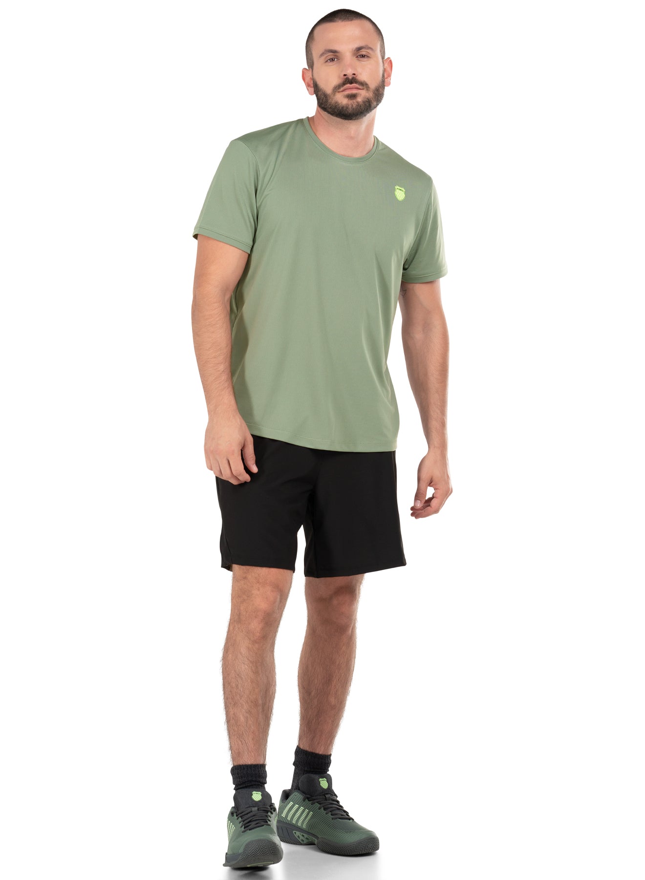 K-swiss | Men | Surge S/S Crew | Sea Spray