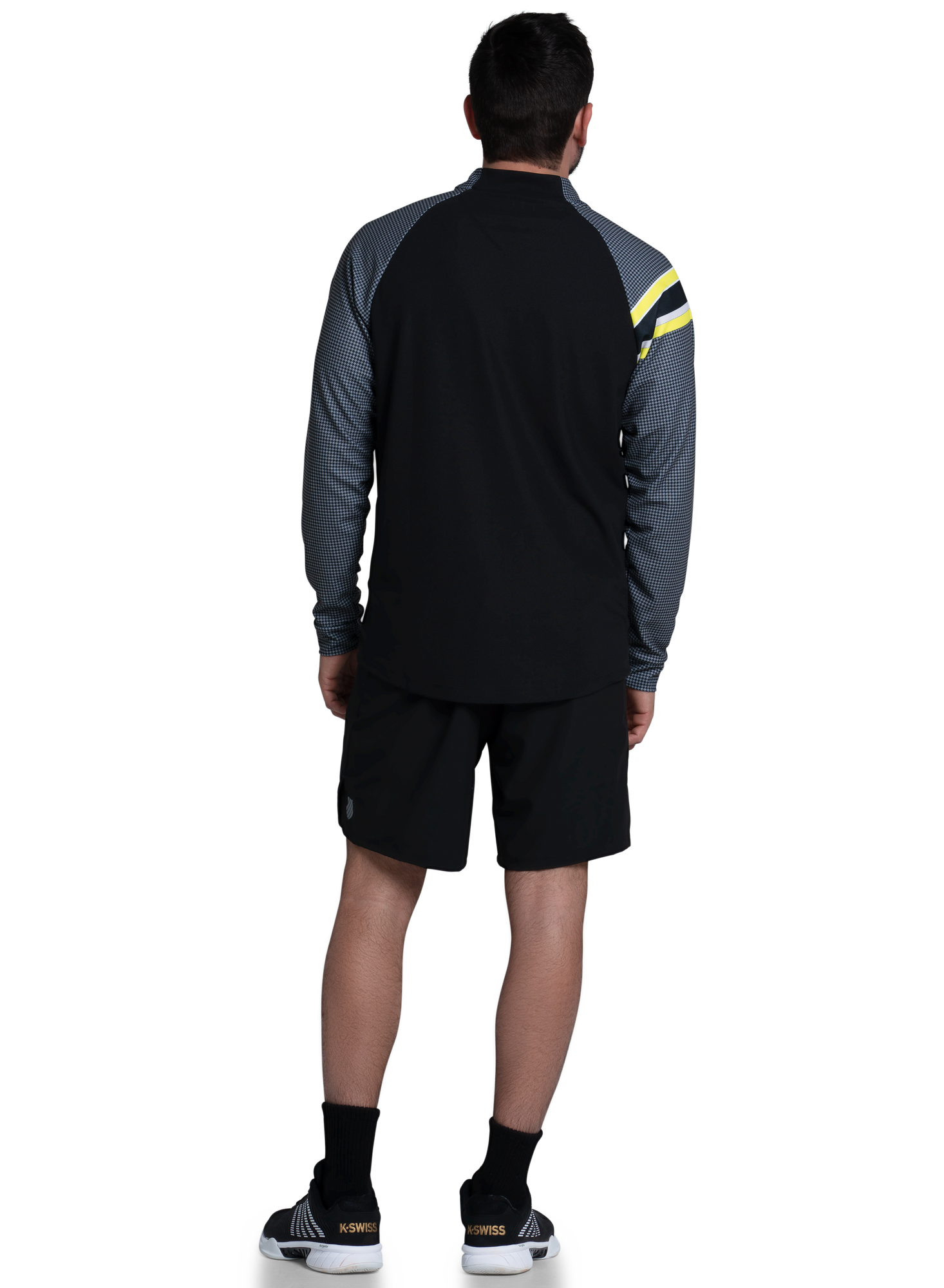 K-swiss | Men | Striker 1/4 Zip L/S | Black