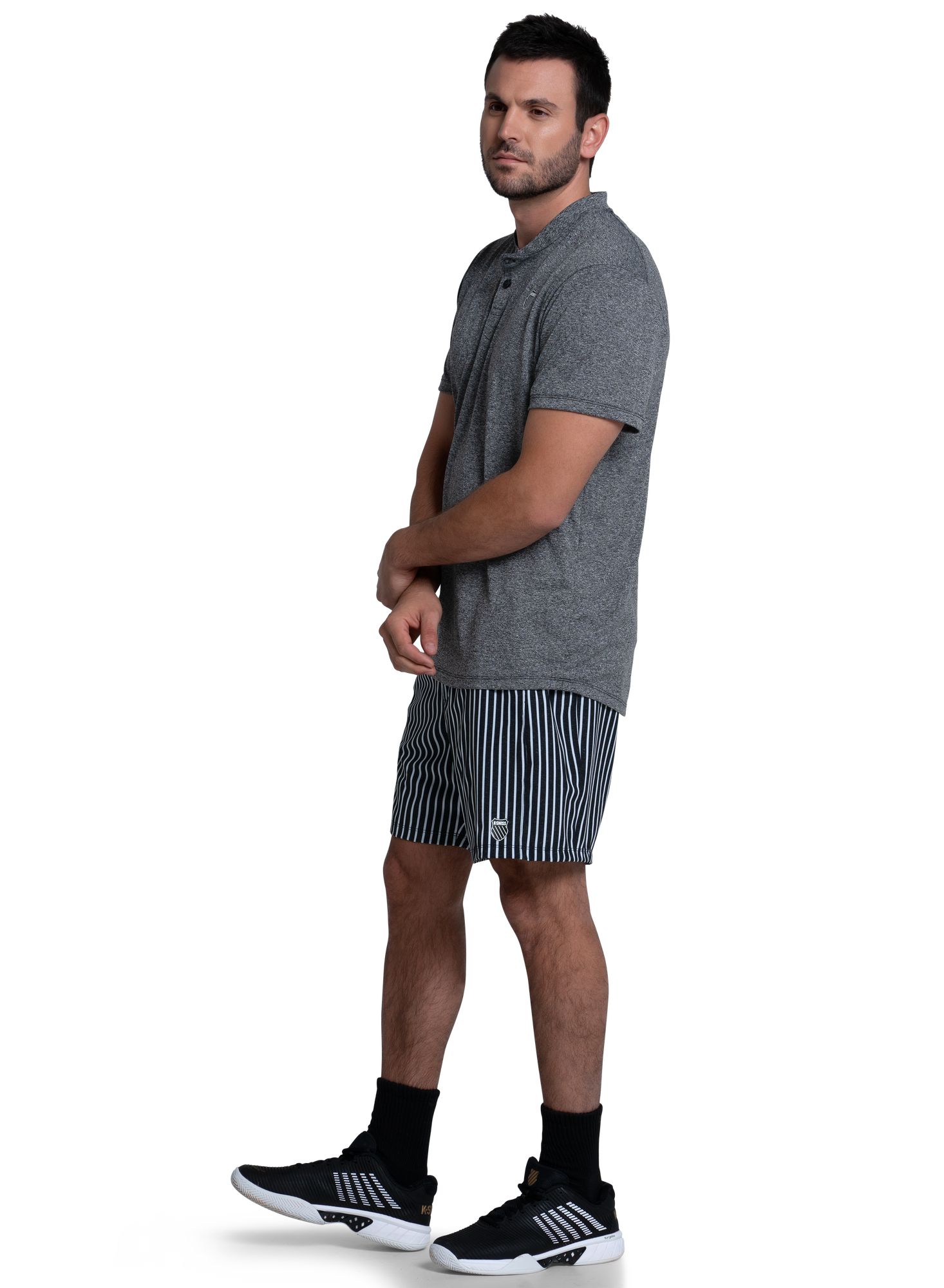 K-swiss | Men | Heather Henley S/S | Black