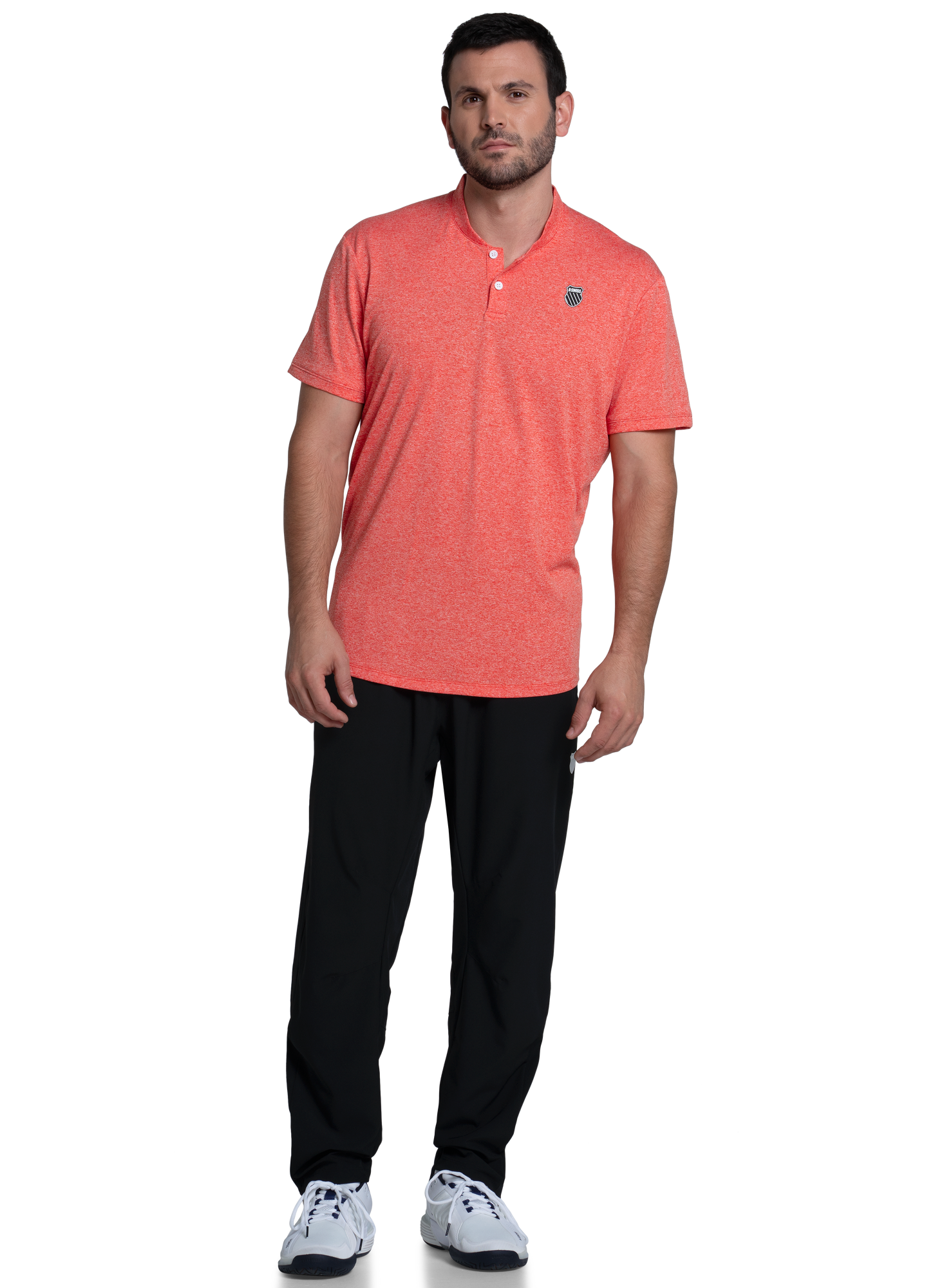 K-swiss | Men | Heather Henley S/S | Spicy Orange