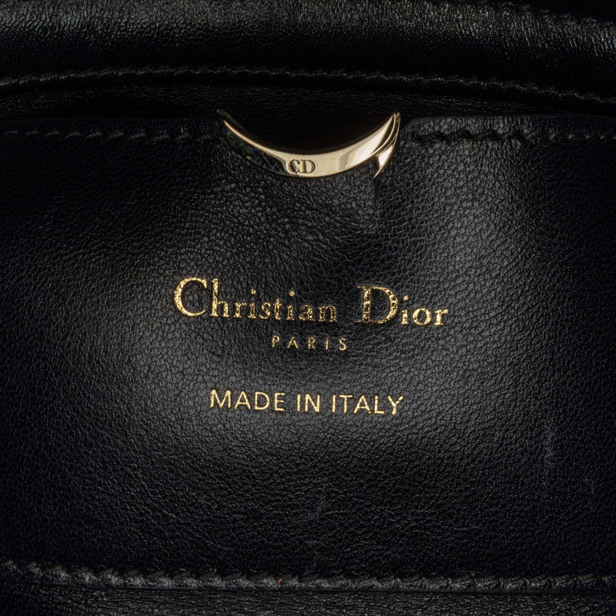 Dior | Pre-Owned Medium Beaded Ribbon Embroidered Floral Lady D Joy | Blue