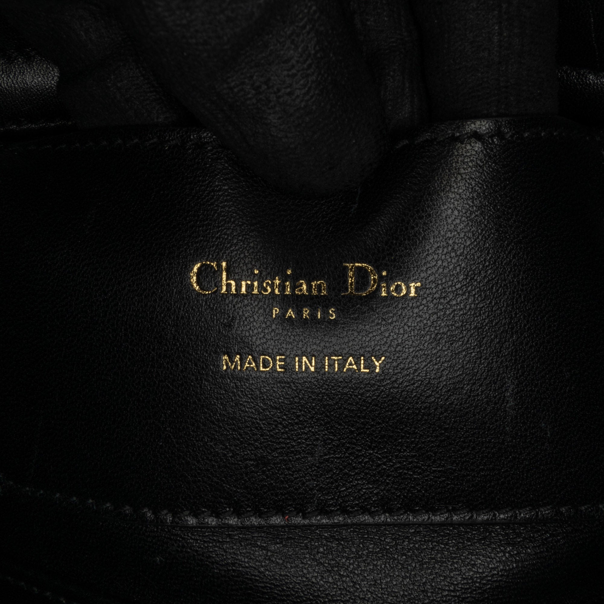 Dior | Pre-Owned Medium Beaded Ribbon Embroidered Floral Lady D Joy | Blue