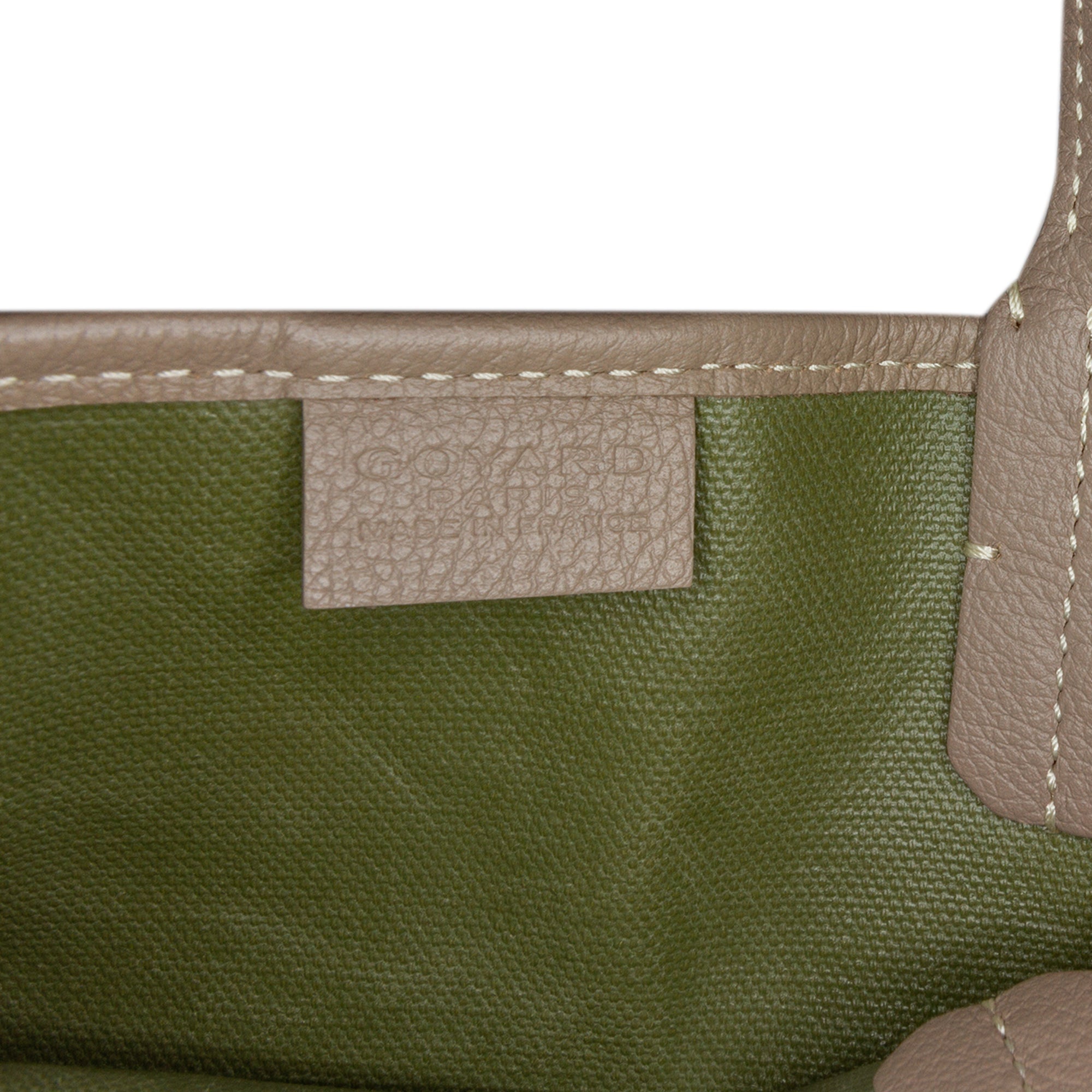 Goyard | Pre-Owned Goyardine Poitiers Claire Voie - I | Brown/Taupe