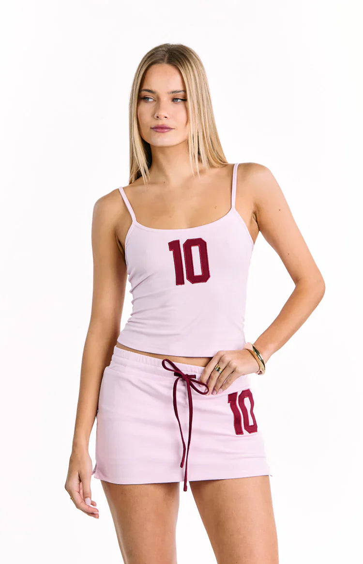 Karey Jersey Top | Pink