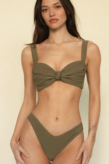 Added Coverage Lulu Bikini Bottom | Khaki
