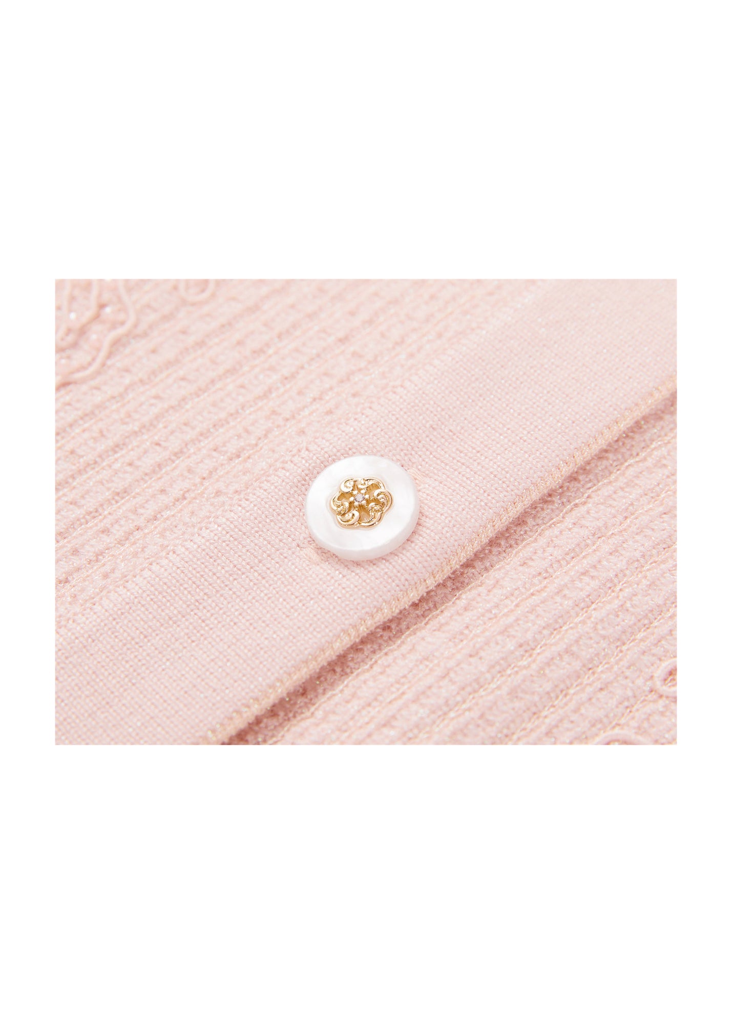 Knit Cardigan Sweater | Pink