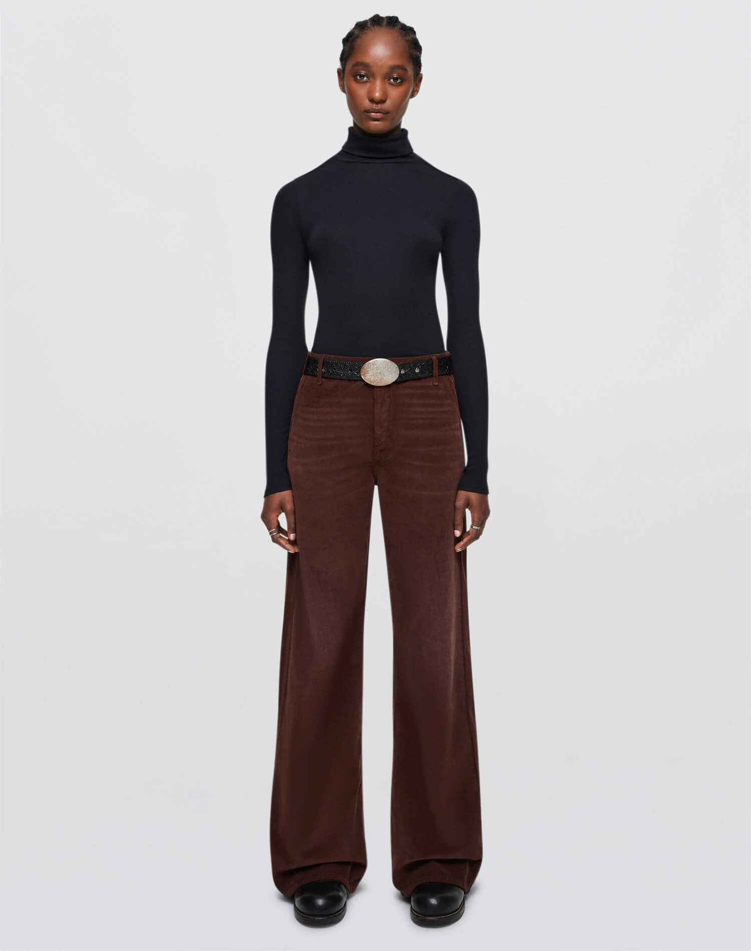 Womens | Cord Trouser | Dark Chocolate