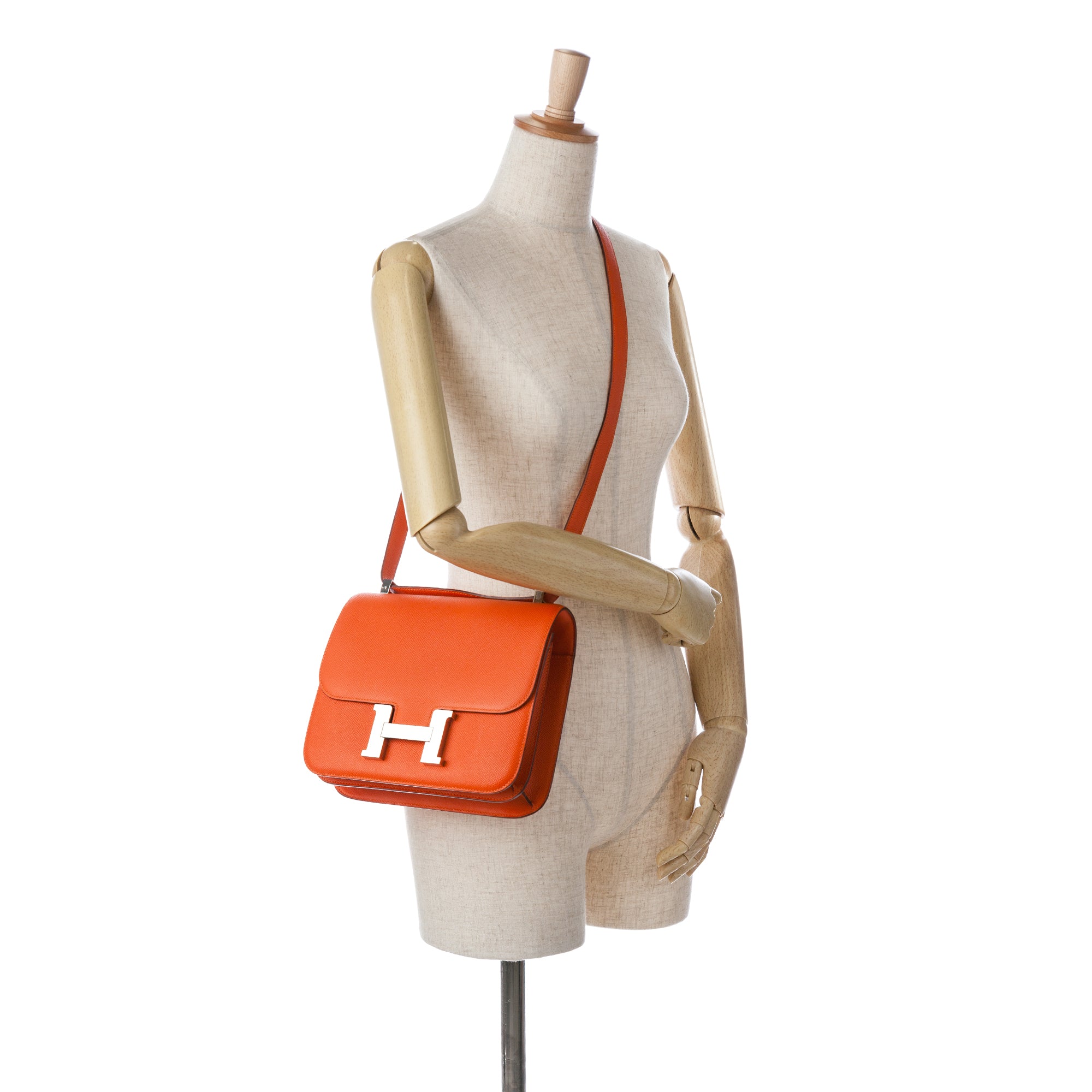Hermes | Pre-Owned Epsom Constance 24 | Orange