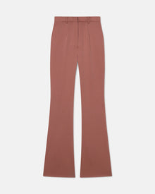 Womens | Leena Slip Satin Pants | Brown Terra