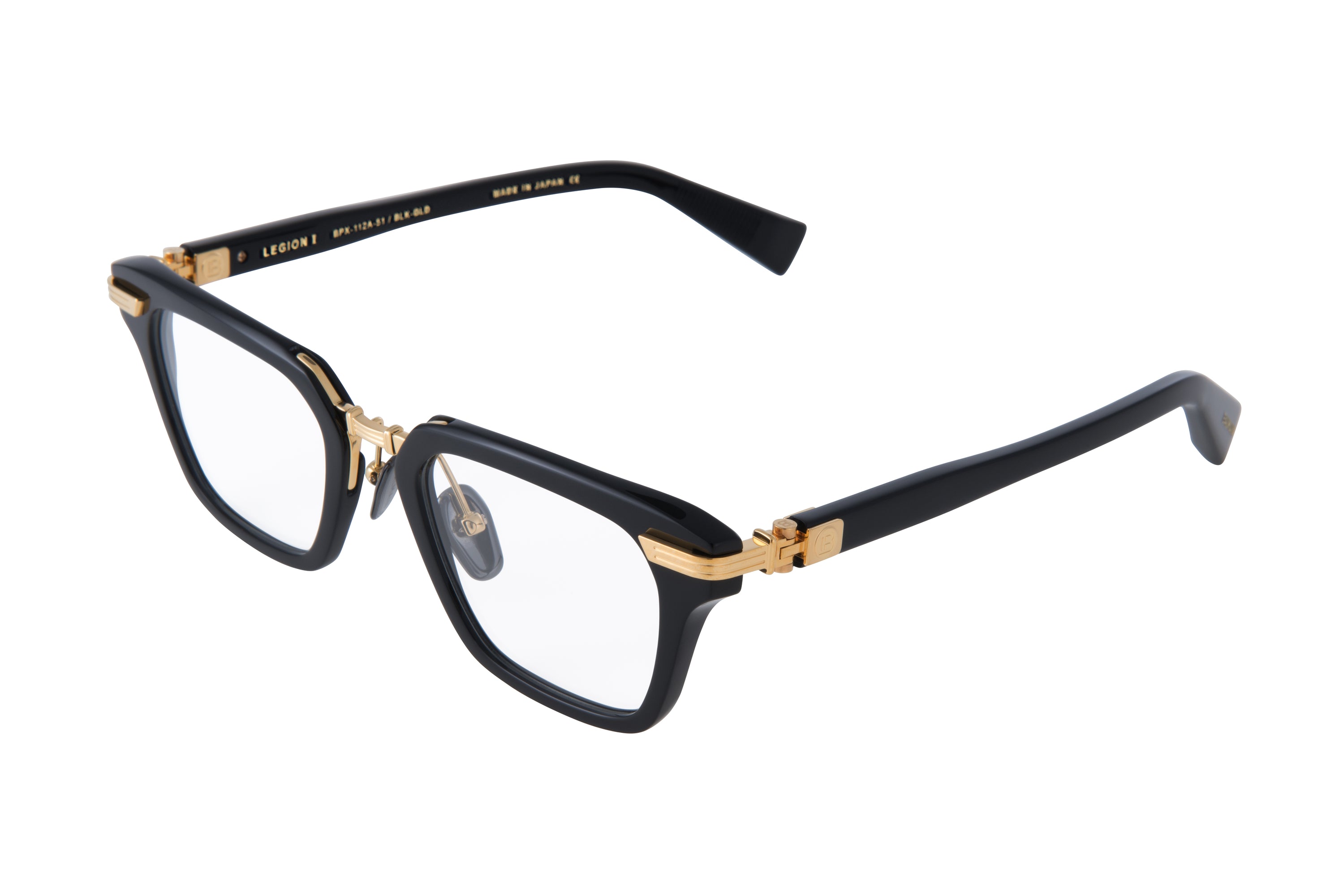 Unisex | Legion - I Optical | Black - Gold | Clear