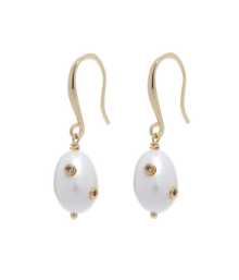 Geneva Pearl Drop Earrings | Pearl