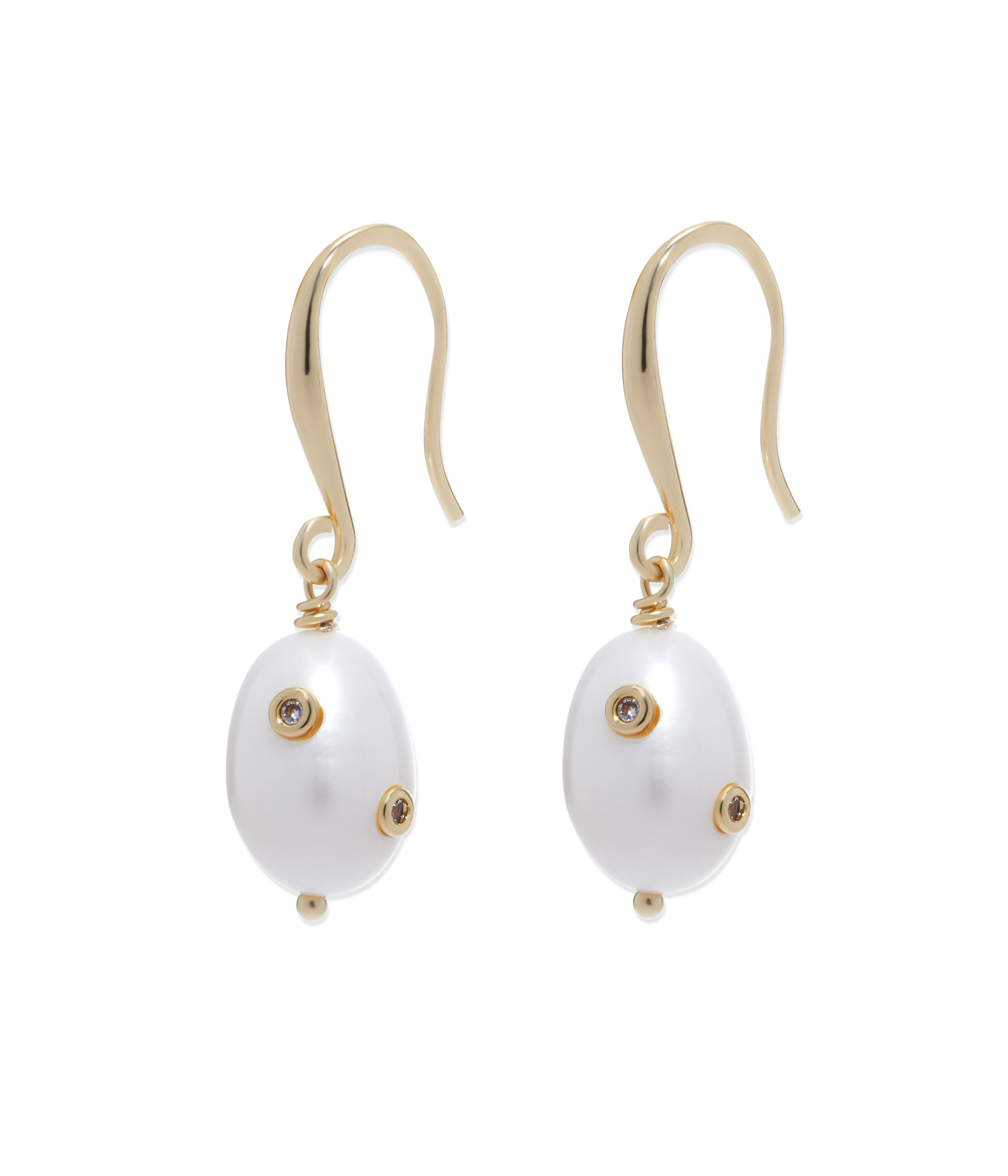 Geneva Pearl Drop Earrings | Pearl