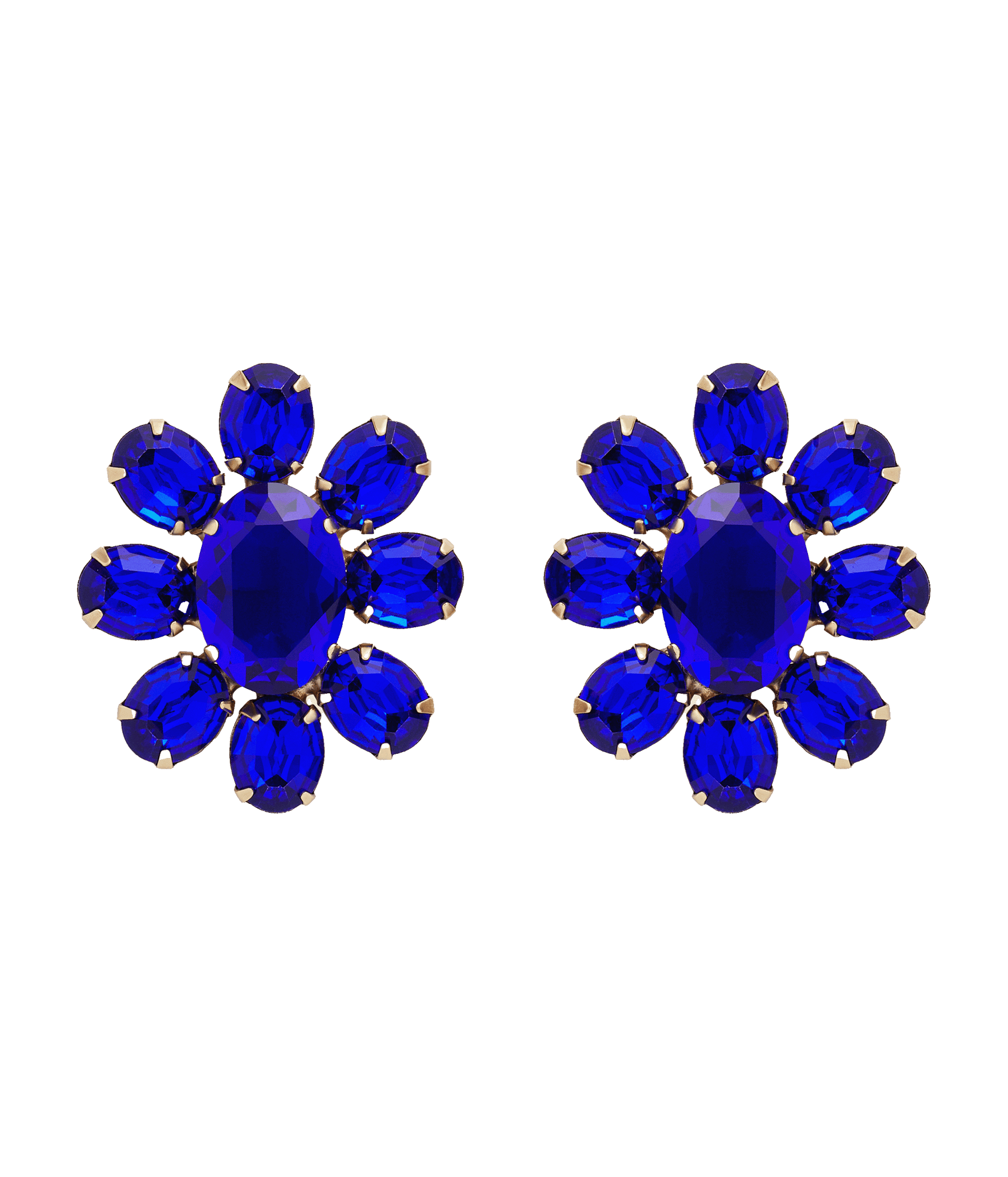 Indigo Statement Studs | Indigo