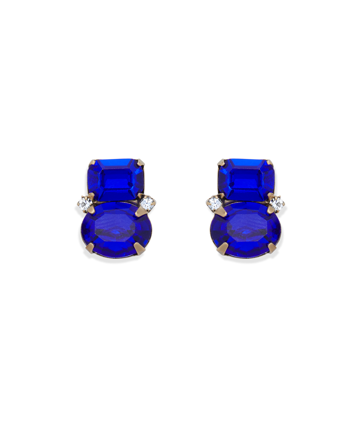 Livie Studs | Indigo