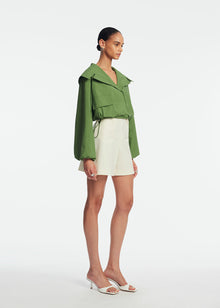 Tech Poplin Anorak Jacket | Cactus