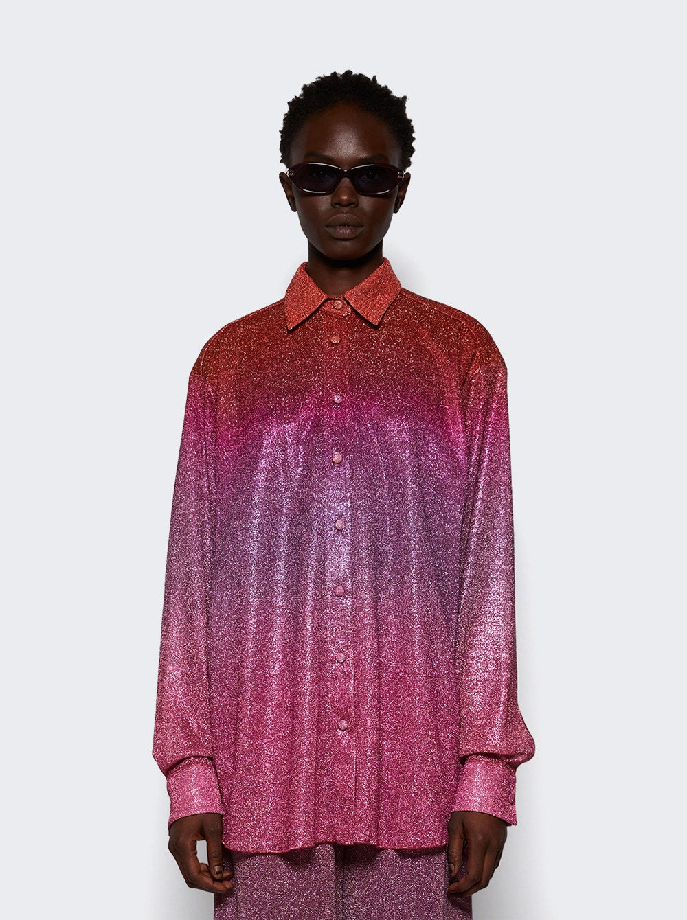 Women | Oséree | Lumiere Shade Shirt Sunset | Multi