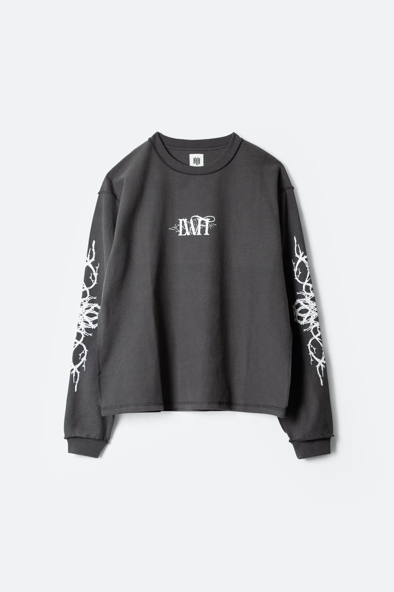 LWH Thorn Logo L/S Tee | Vintage Black