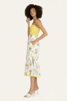 Finley Dress | Yellow Vintage x Border
