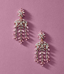 Elena Statement Earrings | Pink